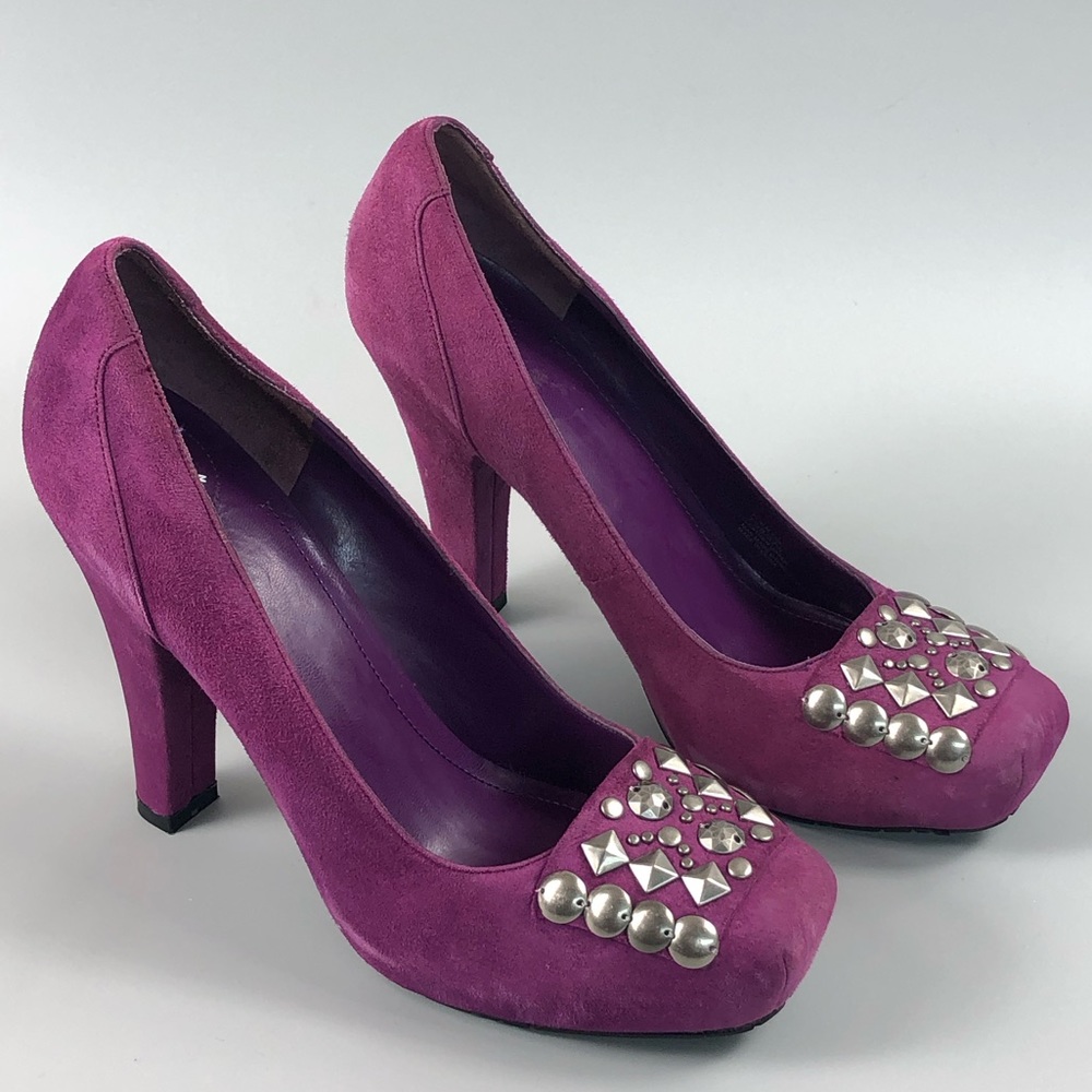 BCBGeneration Galena Square Toe Pump Heels Size 7.5